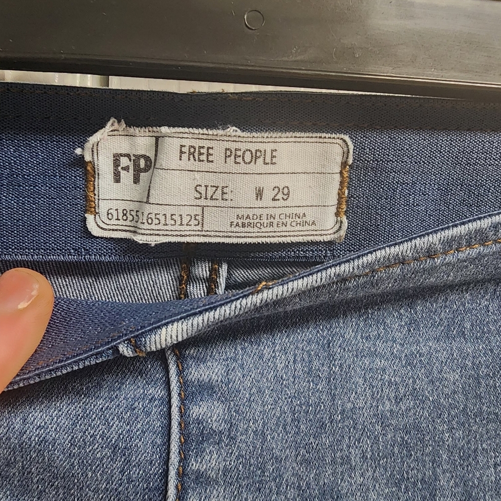 Free People Blue Womens Jeans